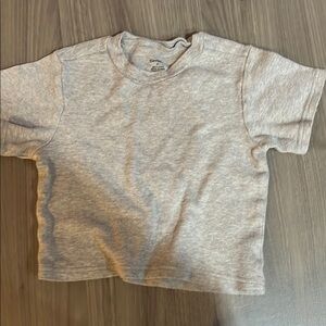 Preloved Gerber Gray Short Sleeve Crew Neck Tee 3T